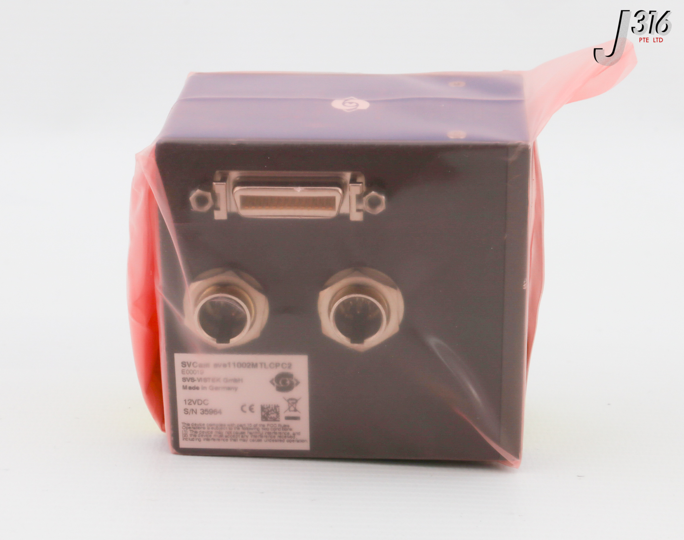 31659 SVS-VISTEK CCD CAMERA ASSY, SVCAM, MONOCHROME (NEW